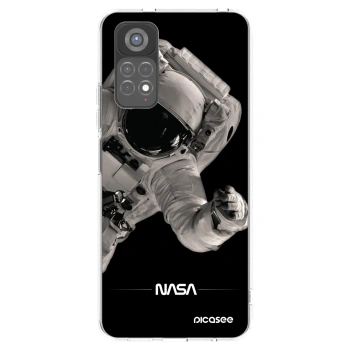 Picasee Xiaomi Redmi Note 11S 5G Hülle - Transparentes Silikon - Astronaut Big