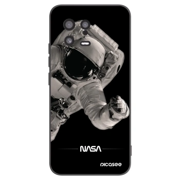 Picasee Xiaomi 13 Hülle - Schwarzes Silikon - Astronaut Big