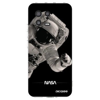 Picasee Xiaomi 13 Hülle - Transparentes Silikon - Astronaut Big