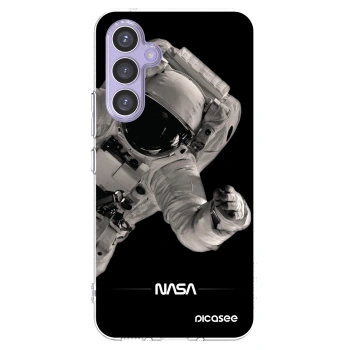 Picasee Samsung Galaxy A54 5G A546B Hülle - Transparentes Silikon - Astronaut Big