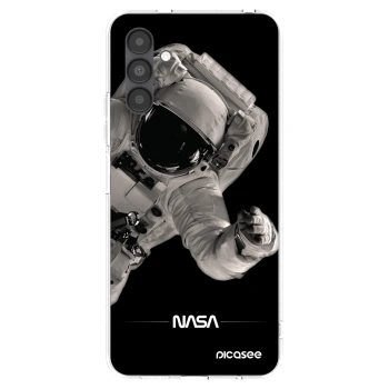 Picasee Samsung Galaxy A04s A047F Hülle - Transparentes Silikon - Astronaut Big