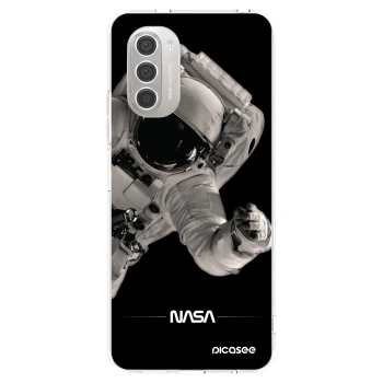 Picasee Motorola Moto G51 Hülle - Transparentes Silikon - Astronaut Big