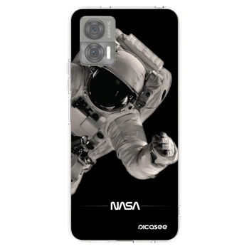 Picasee Motorola Edge 30 Neo Hülle - Transparentes Silikon - Astronaut Big