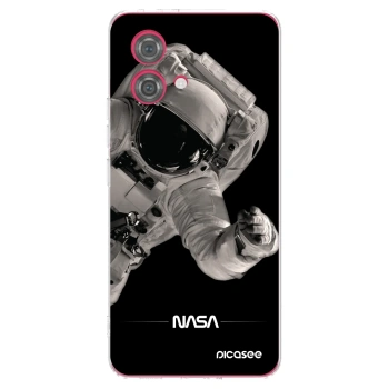 Picasee Motorola Moto G84 5G Hülle - Transparentes Silikon - Astronaut Big
