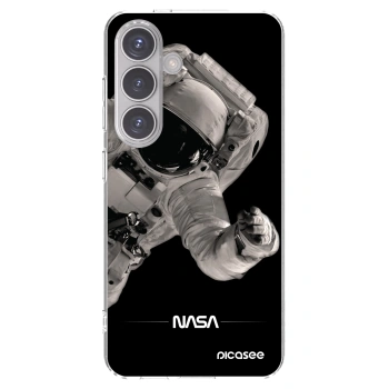 Picasee Samsung Galaxy S24 S921B 5G Hülle - Transparentes Silikon - Astronaut Big