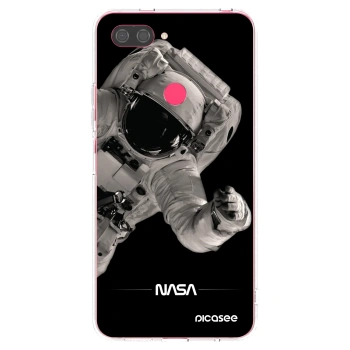 Picasee Xiaomi Mi 8 Lite Hülle - Transparentes Silikon - Astronaut Big