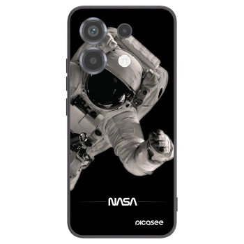 Picasee Xiaomi Poco X6 Hülle - Schwarzes Silikon - Astronaut Big