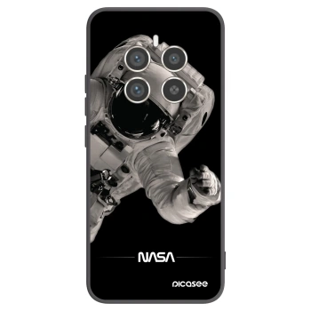 Picasee Realme 12 Pro 5G Hülle - Schwarzes Silikon - Astronaut Big