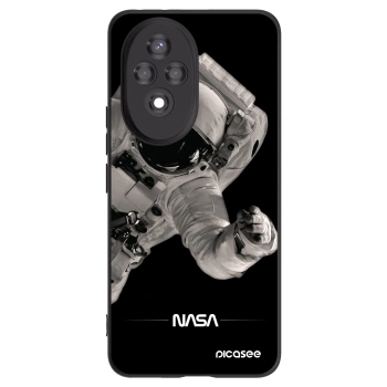 Picasee Honor 200 5G Hülle - Schwarzes Silikon - Astronaut Big
