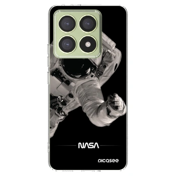 Picasee Xiaomi 14T Hülle - Transparentes Silikon - Astronaut Big