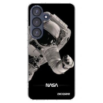 Picasee Samsung Galaxy S25 5G Hülle - Transparentes Silikon - Astronaut Big