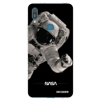Picasee Huawei Y7 2019 Hülle - Transparentes Silikon - Astronaut Big