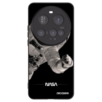 Picasee Xiaomi 15 Ultra Hülle - Schwarzes Silikon - Astronaut Big