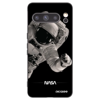 Picasee Google Pixel 8 Pro Hülle - Schwarzes Silikon - Astronaut Big