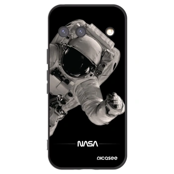 Picasee Google Pixel 9 Hülle - Schwarzes Silikon - Astronaut Big