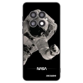 Picasee OnePlus 13 5G Hülle - Schwarzes Silikon - Astronaut Big