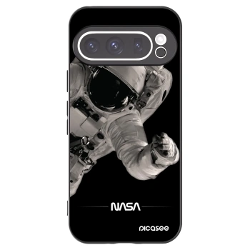 Picasee Google Pixel 9 Pro XL Hülle - Schwarzes Silikon - Astronaut Big