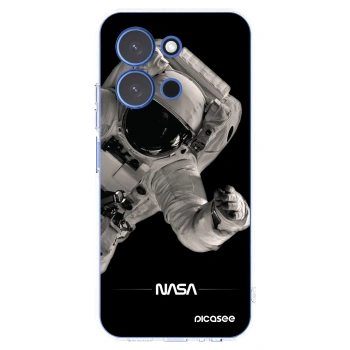 Picasee Xiaomi Redmi 15C 4G Hülle - Transparentes Silikon - Astronaut Big