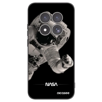 Picasee Xiaomi Redmi Note 15 Pro 4G Hülle - Schwarzes Silikon - Astronaut Big