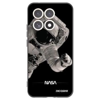Picasee Xiaomi 15T Hülle - Schwarzes Silikon - Astronaut Big