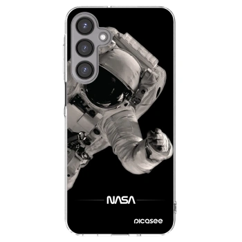 Picasee Samsung Galaxy A16 4G Hülle - Transparentes Silikon - Astronaut Big