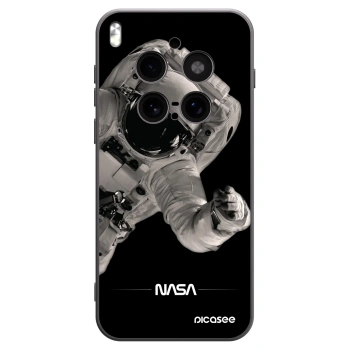 Picasee Vivo X300 Pro Hülle - Schwarzes Silikon - Astronaut Big