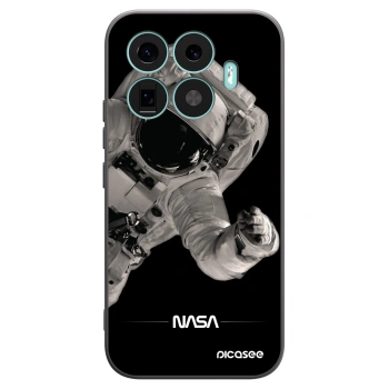 Picasee Xiaomi 17T Hülle - Schwarzes Silikon - Astronaut Big