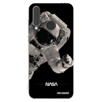 Picasee Honor 20 Lite Hülle - Transparentes Silikon - Astronaut Big