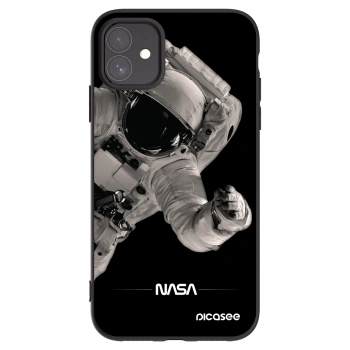 Picasee Apple iPhone 11 Hülle - Schwarzes Silikon - Astronaut Big