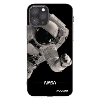 Picasee Apple iPhone 11 Pro Hülle - Transparentes Silikon - Astronaut Big