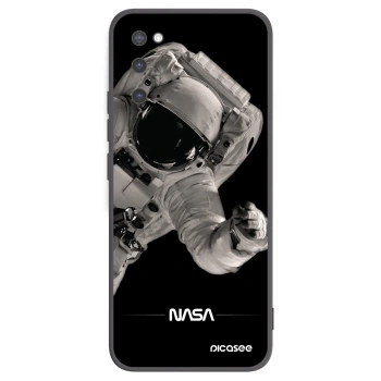 Picasee Samsung Galaxy S20 G980F Hülle - Schwarzes Silikon - Astronaut Big