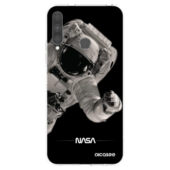 Picasee Huawei P40 Lite E Hülle - Transparentes Silikon - Astronaut Big