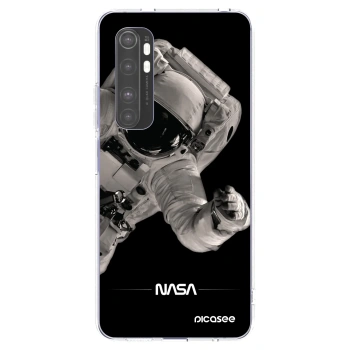 Picasee Xiaomi Mi Note 10 Lite Hülle - Transparentes Silikon - Astronaut Big