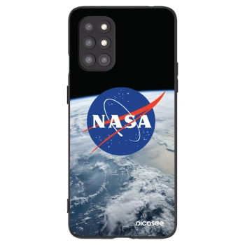 Picasee OnePlus 8T Hülle - Schwarzes Silikon - Nasa Earth