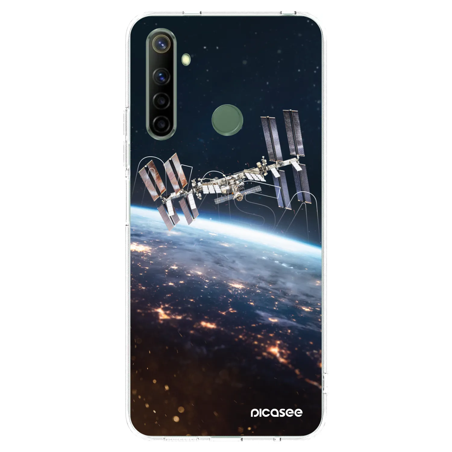 Picasee Realme 6i Hülle - Transparentes Silikon - Station
