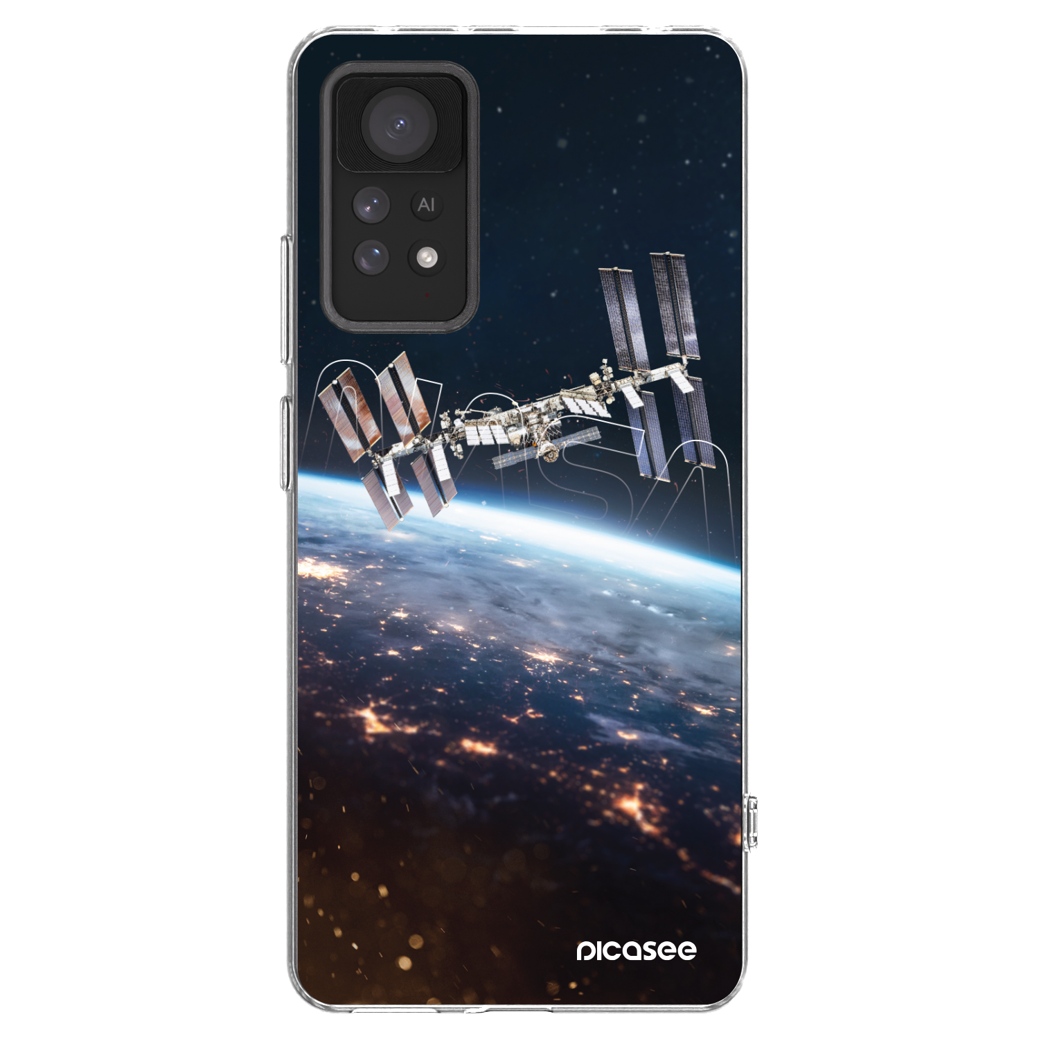 Picasee Xiaomi Redmi Note 11 Pro Hülle - Transparentes Silikon - Station