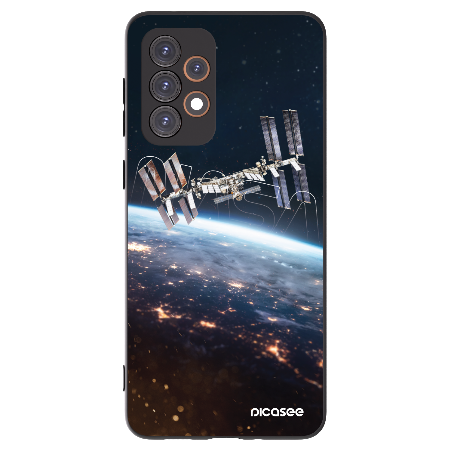Picasee Samsung Galaxy A33 5G A336 Hülle - Schwarzes Silikon - Station