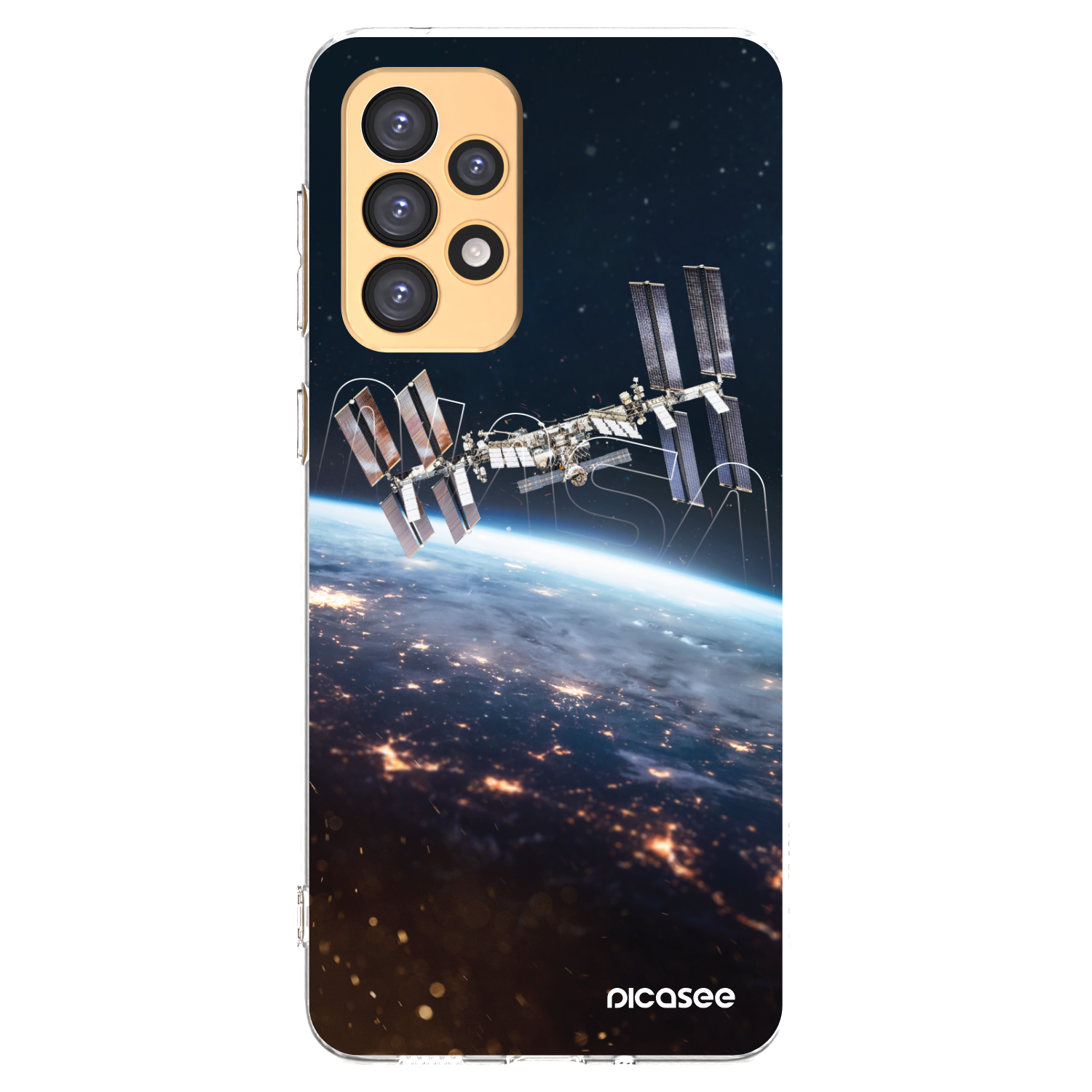 Picasee Samsung Galaxy A33 5G A336 Hülle - Transparentes Silikon - Station