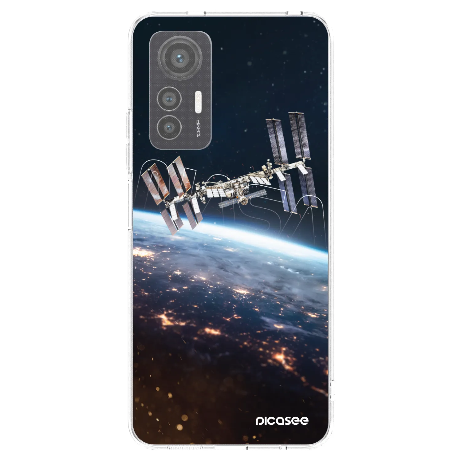 Picasee Xiaomi 12 Lite Hülle - Transparentes Silikon - Station