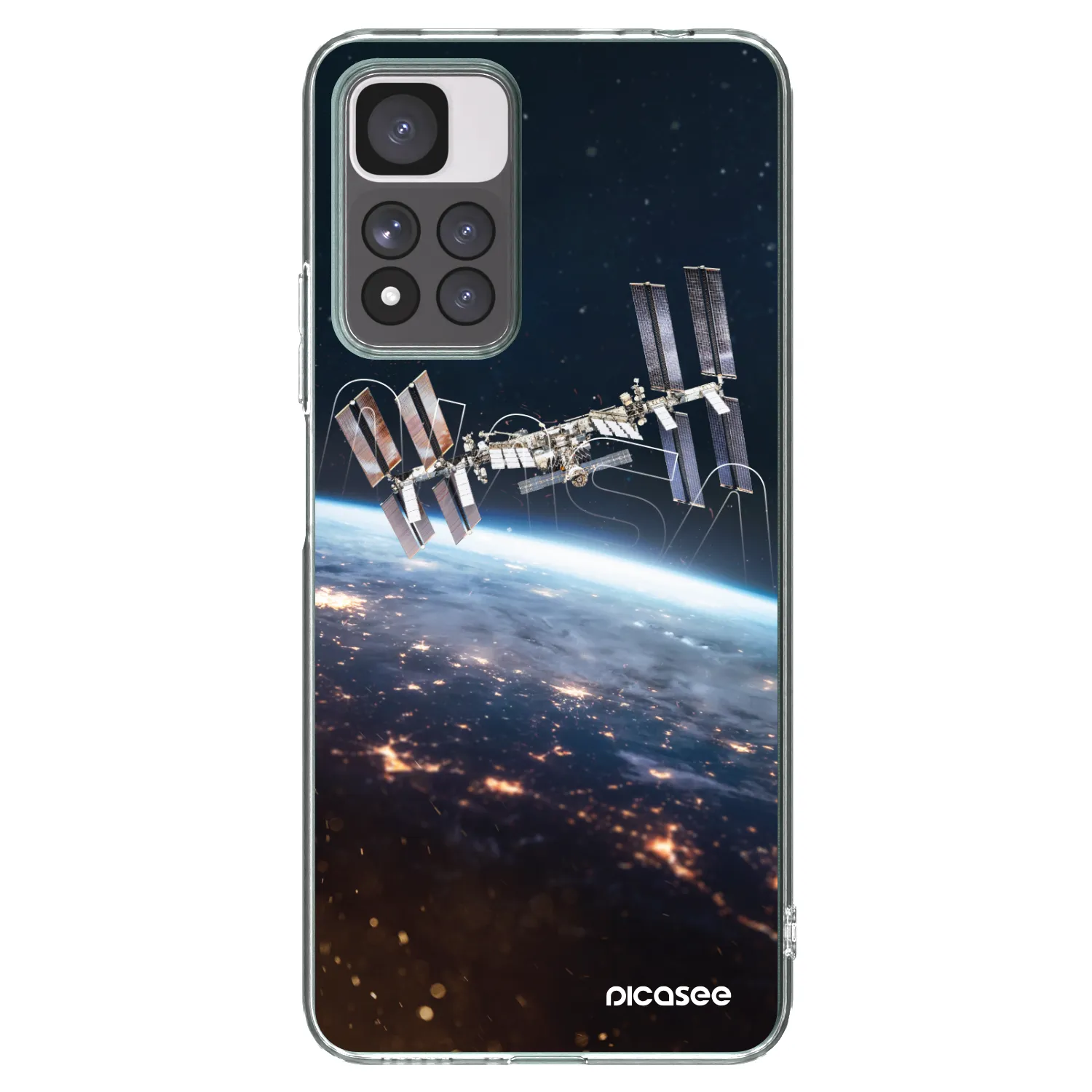 Picasee Xiaomi Redmi Note 11 Pro+ 5G Hülle - Transparentes Silikon - Station