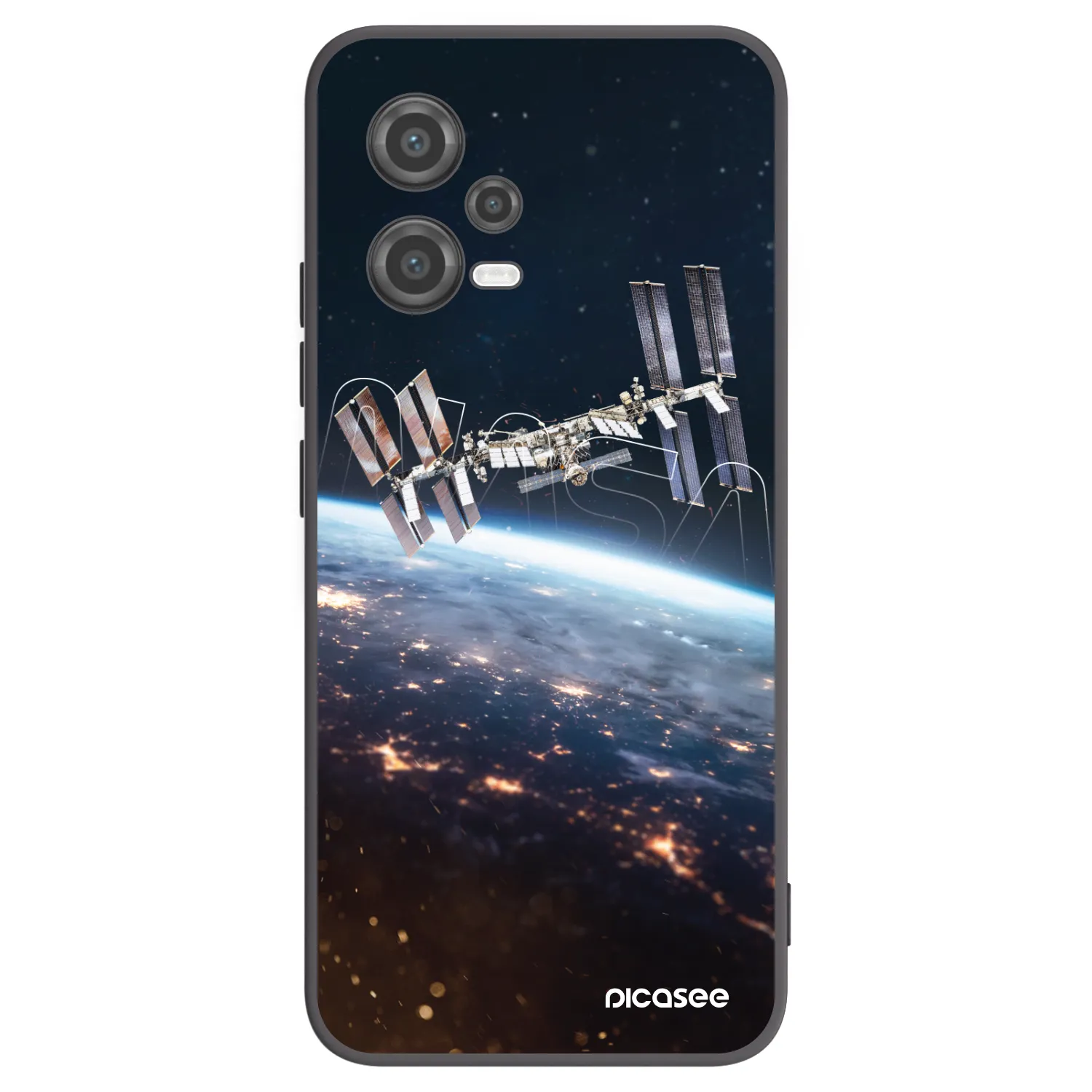 Picasee Xiaomi Poco X5 Hülle - Schwarzes Silikon - Station