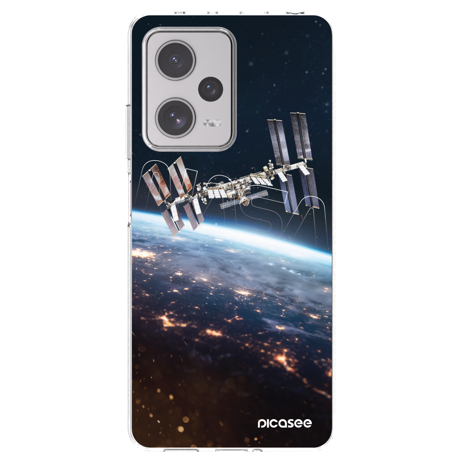 Picasee Xiaomi Redmi Note 12 Pro+ 5G Hülle - Transparentes Silikon - Station