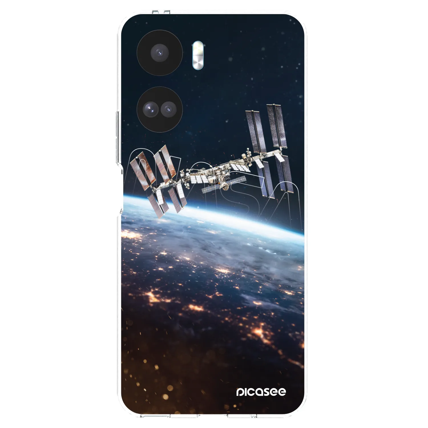 Picasee Honor 90 Lite 5G Hülle - Transparentes Silikon - Station