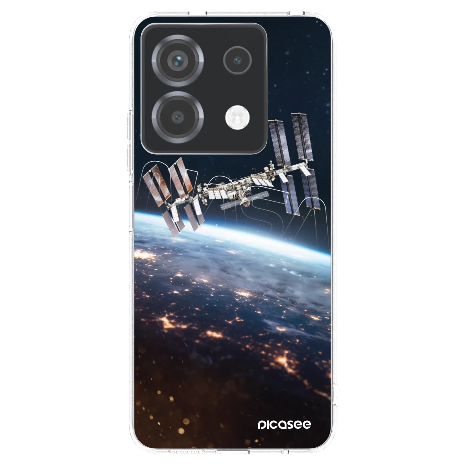Picasee Xiaomi Poco X6 Hülle - Transparentes Silikon - Station
