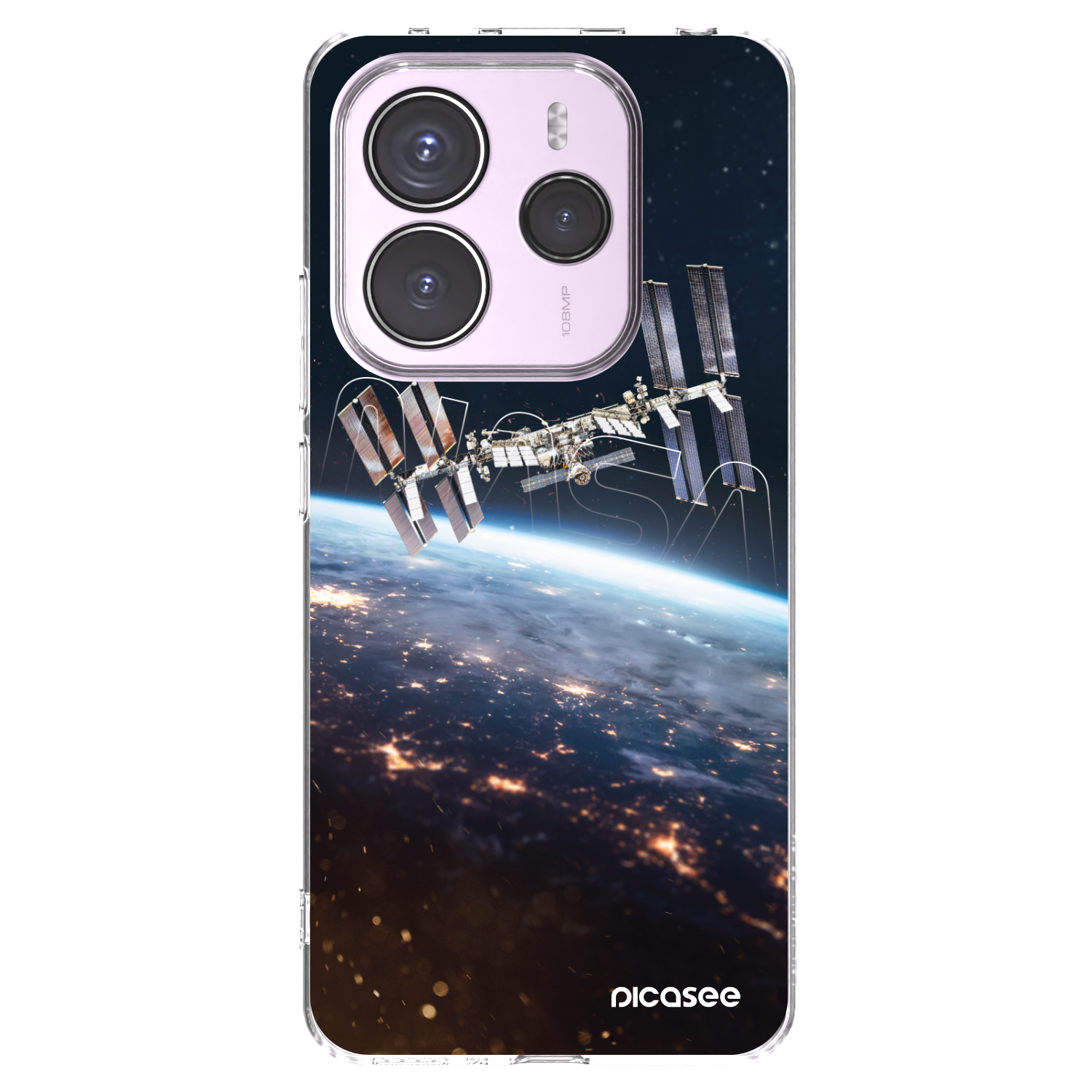 Picasee Xiaomi Redmi Note 14 5G Hülle - Transparentes Silikon - Station