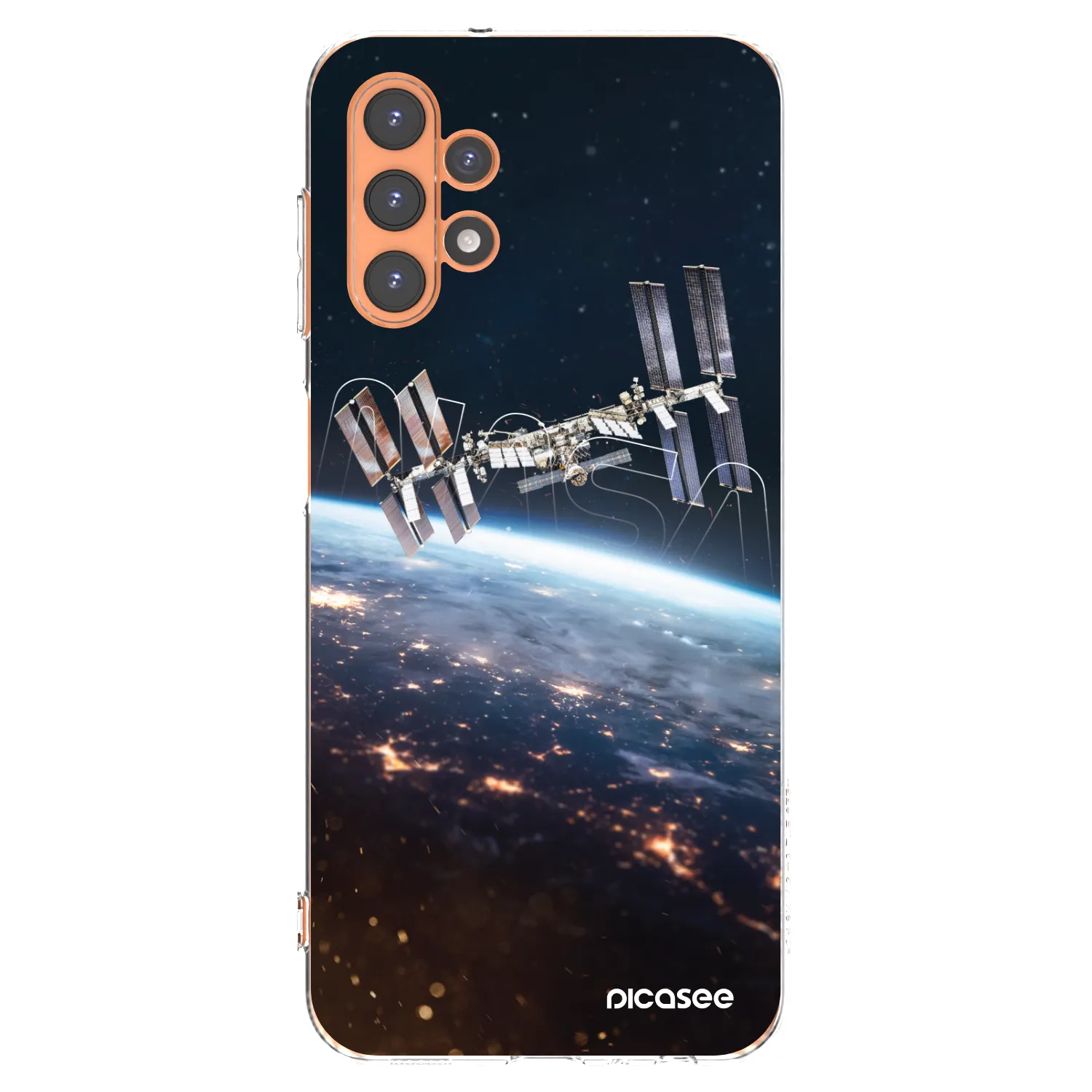Picasee Samsung Galaxy A13 5G Hülle - Transparentes Silikon - Station