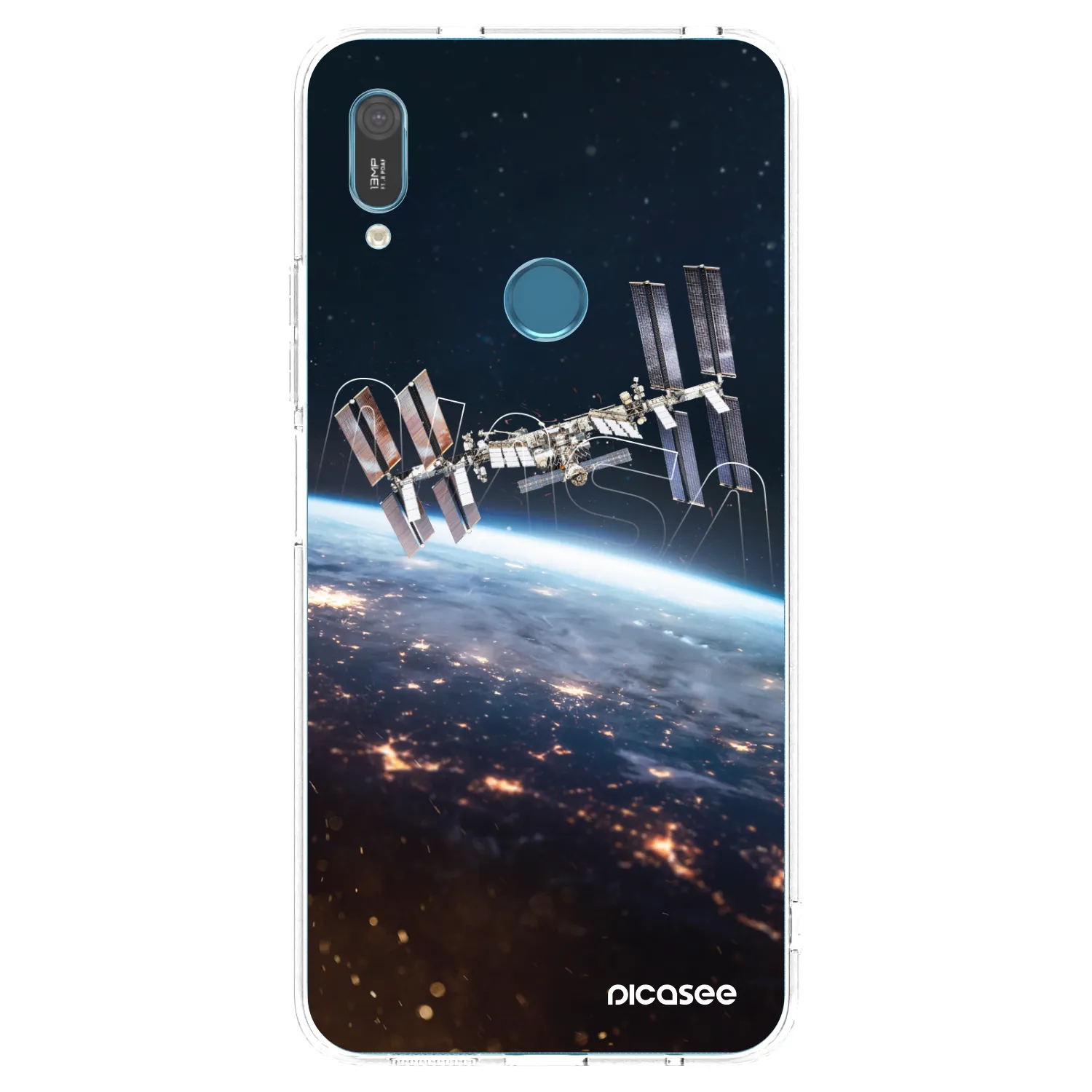 Picasee Huawei Y6 2019 Hülle - Transparentes Silikon - Station
