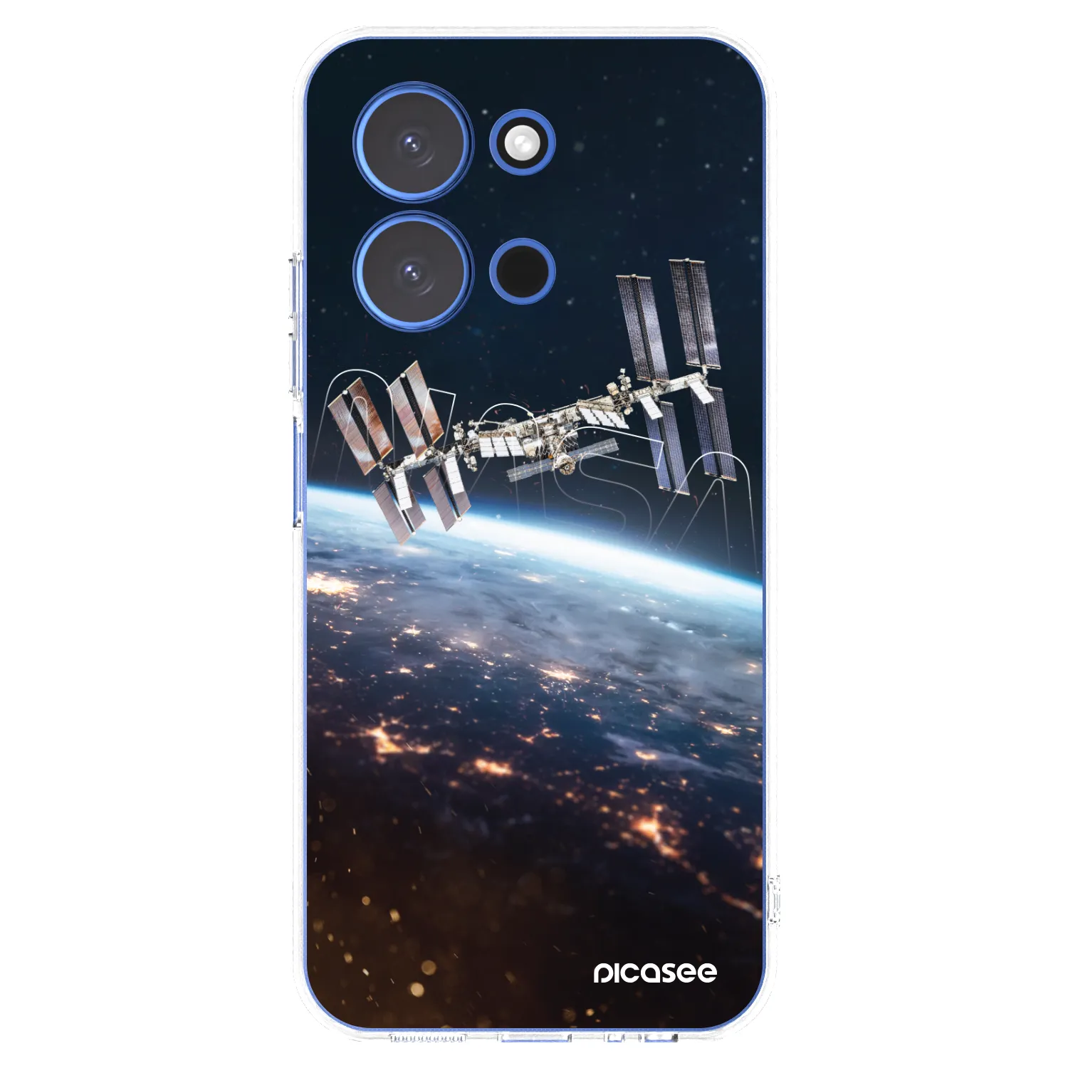 Picasee Xiaomi Redmi 15C 4G Hülle - Transparentes Silikon - Station