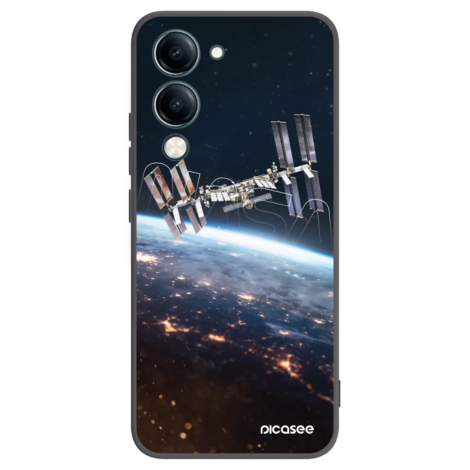 Picasee Vivo Y29s 5G Hülle - Schwarzes Silikon - Station