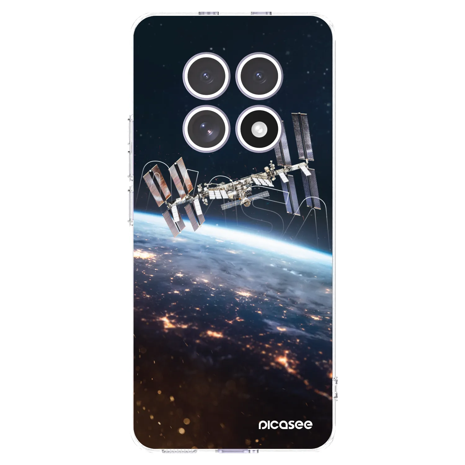 Picasee Xiaomi Redmi Note 15 Hülle - Transparentes Silikon - Station